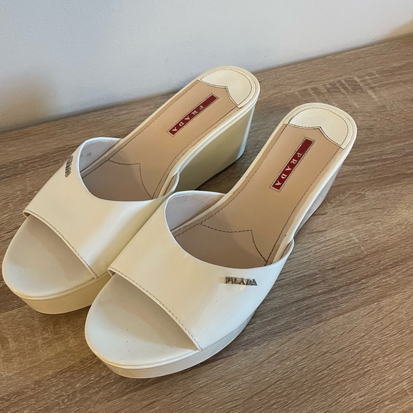 Authentic Prada Platfroms / Flatforms - Picture 2 of 4